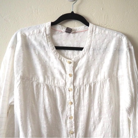 Anthropologie - Pilcro - Mila White Button Down Shirt - Picture 7 of 8
